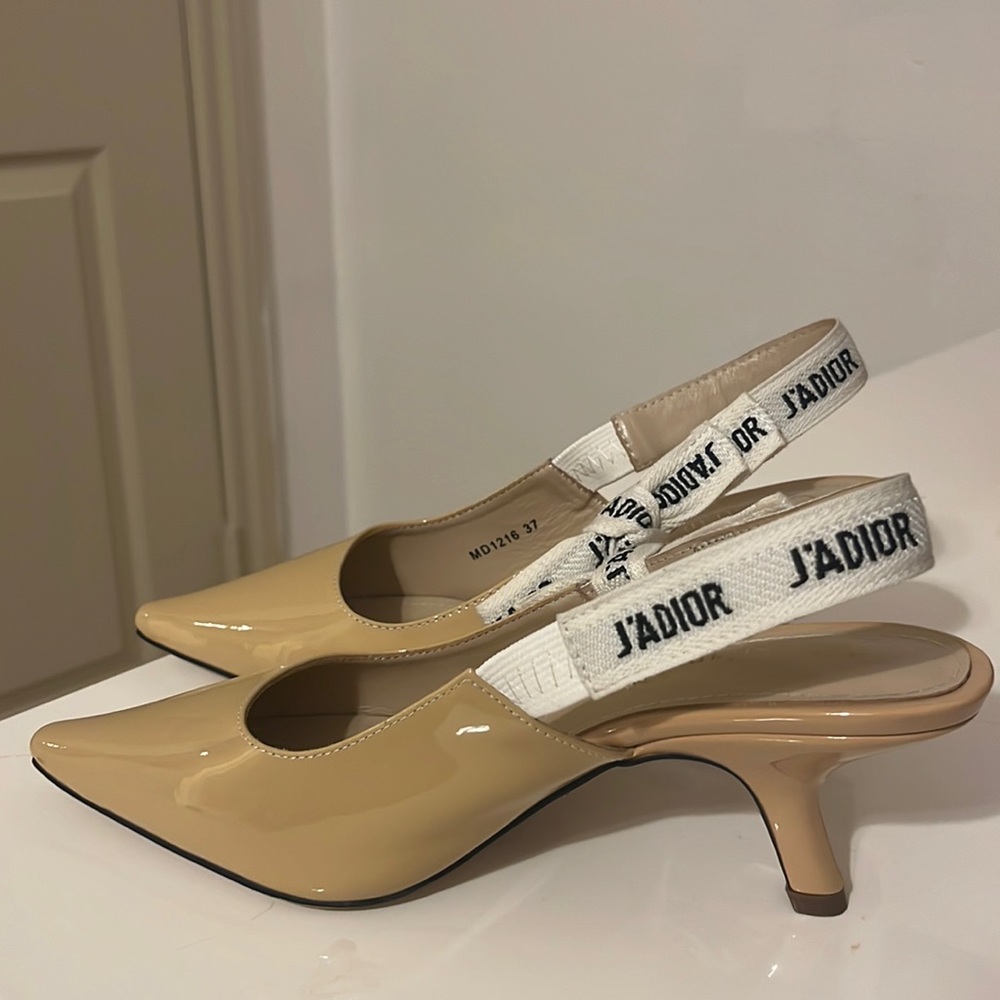 Nude Dior Heels